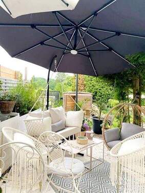 Terrasse, Garten - 
