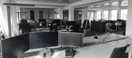 SE Raum - Freier Openoffice-Platz: Vollmöbliert, barrierefrei, hundefreundlich