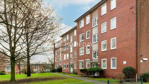 Außenansicht 1 - 2 Zimmer Etagenwohnung in Hamburg