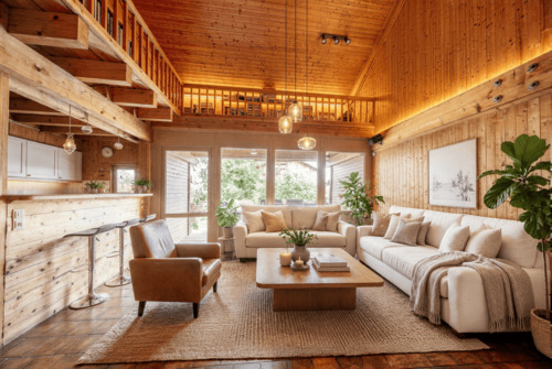 Visionsbild Wohnzimmer EG - 