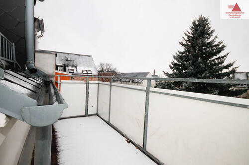 Balkon - 2 Zimmer Etagenwohnung in Chemnitz / Sonnenberg