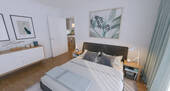 Traumhaftes,-helles-Schlafzimmer - Ihr neues Familienparadies: 4-Zimmer-Wohnung mit sonnigem Balkon - hochwertig & barrierefrei!