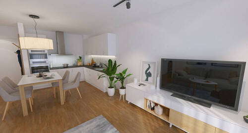 traumhaftes-Wohn--und-Esszimmer - 4 Zimmer Etagenwohnung zum Kaufen in Kümmersbruck