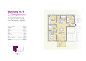 Grundriss Whg. Nr. 9 - 