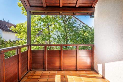 Balkon - 2 Zimmer Etagenwohnung zum Kaufen in Stuttgart