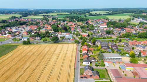 Luftaufnahme Zweifamilienhaus - 