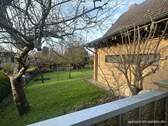 Blick von der Terrasse in den Garten - 
