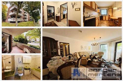 Titelbild - (M)EIN Wohngefühl in MG-Giesenkirchen 2 Zimmer Erdgeschosswohnung mit großem Balkon