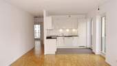Blick dürch Wohnung - 