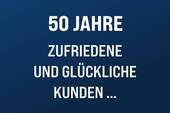 50 Jahre zufriedene Kunden - 
