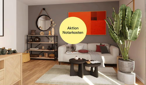 Aktion Notarkosten - Rundumlaufende Dachterrasse mit Zugang aus allen Räumen