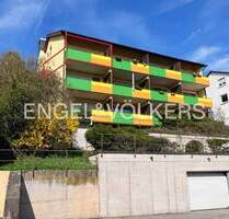 Praktische Zwei-Raum-Wohnung in Aussichtslage mit separater Küche, Duschbad und TG-Platz . vermietet - Tübingen Weststadt