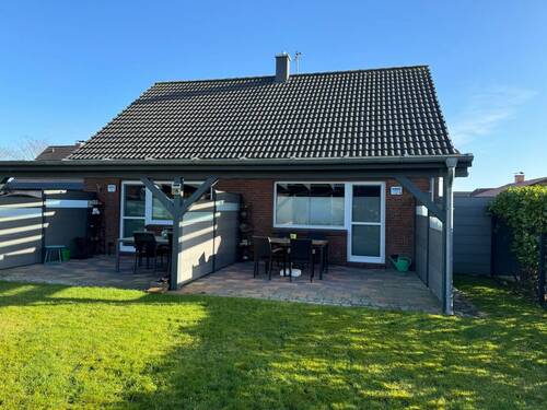 Garten mit Terrasse - Gepflegte Doppelhaushälfte an der Nordsee - Ihr Traumdomizil am Meer!