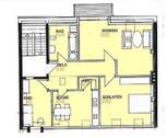 Grundriss - 3 Zimmer Etagenwohnung zur Miete in Brandenburg an der Havel