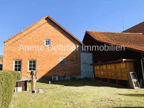 Ansicht Rückseite - Mehrfamilienhaus, Wohnhaus mit 221,50 m² in Gronau (Leine) zum Kaufen