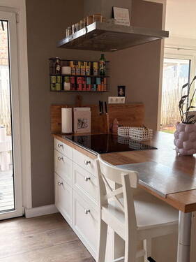 Kochinsel mit Induktionsherd - 