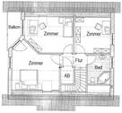 Grundriss Obergeschoss - 