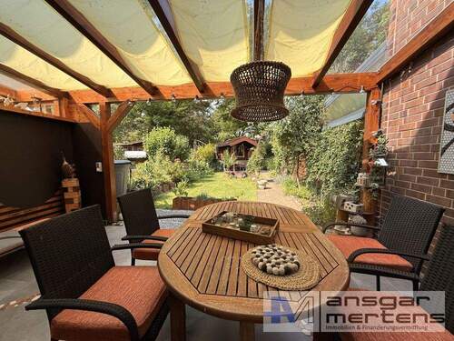 Glasüberdachte Terrasse - 