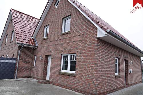 Gemütliche Doppelhaushälfte - Gemütliche Doppelhaushälfte mit viel Platz und pflegeleichtem Garten in guter Lage von Großefehn!