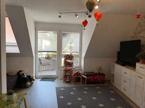 Wohnzimmer - Etagenwohnung mit 96,00 m&sup2; in Leipzig zum Kaufen