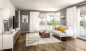 Doppelhaus-Aura-136-Wohnzimmer - 6 Zimmer Doppelhaushälfte zum Kaufen in Herford