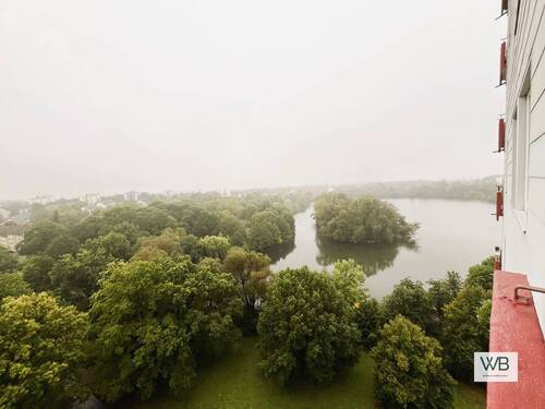 Aussicht vom Balkon - 