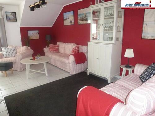 Teilansicht Wohnbereich - 4 Zimmer Etagenwohnung zum Kaufen in Fehmarn OT Wenkendorf
