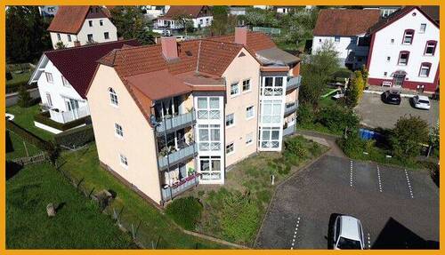 Vorderansicht von oben - 3 Zimmer Etagenwohnung zum Kaufen in Schwalmstadt