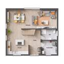 Flair 134 - Grundriss Erdgeschoss Vorlage 2 - 
