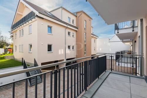 südlich ausgerichteter Balkon - 