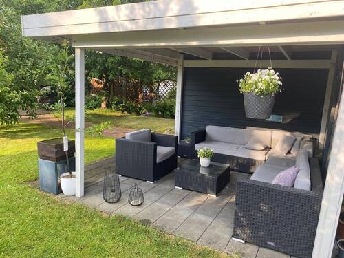 Überdachte Sitzecke - 