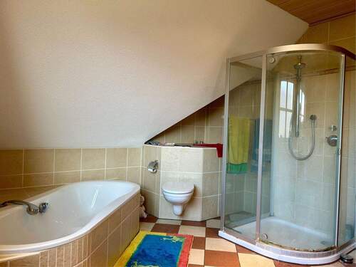 ... mit Badewanne und Dusche - 