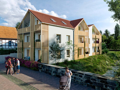 Blick von der Brücke - 2 Zimmer Etagenwohnung in Kassel