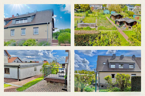 Startfoto - Individuelles Zweifamilienhaus mit großem Grundstück und Garage in bester Lage von Schauenburg-Elg.