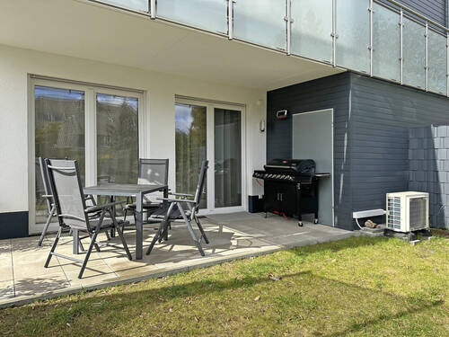 Blick auf die Terrrasse - 