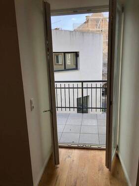 Blick auf den Balkon - 