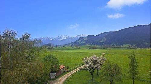 Aussicht - 3 Zimmer Etagenwohnung zum Kaufen in Nesselwang