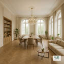 Wohnzimmer - 8 Zimmer Etagenwohnung zum Kaufen in Braunschweig