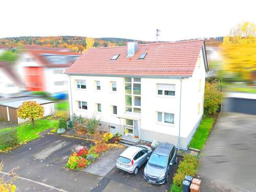 Drohnenaufnahme - 1 Zimmer Mehrfamilienhaus, Wohnhaus in Winnenden