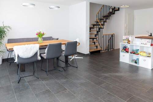 Esszimmer - Provisionsfrei! Moderne Doppelhaushälfte in ruhiger Lage von Stetten