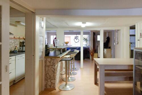 Die offene Wohnküche - 4 Zimmer Etagenwohnung in Zell