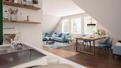 Domizil192 - Wohnbereich Dachgeschoss - 