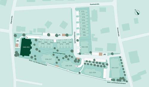 Lageplan Bernsteinquartier Ferienwohnung - 