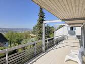 Balkon überdacht Westansicht - 