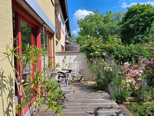 Terrasse - Reihenmittelhaus mit 160,00 m² in Stutensee zum Kaufen