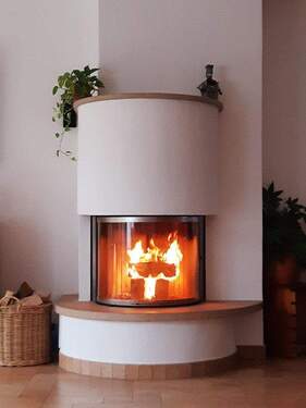 Kamin - Reihenmittelhaus mit 160,00 m&sup2; in Hattersheim zum Kaufen