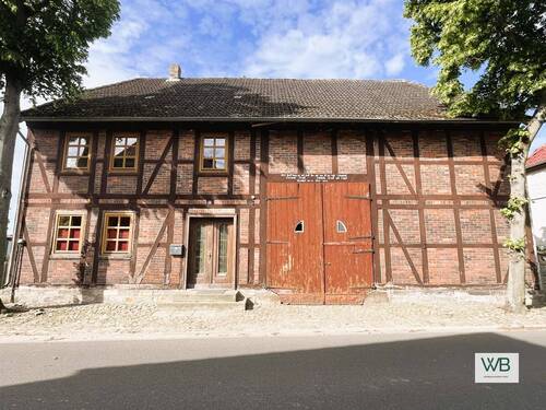 Hausansicht vorne - Altes Fachwerkhaus mit Denkmalschutz in Grafhorst