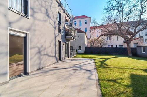 Terrasse - Etagenwohnung mit 75,10 m&sup2; in Berlin zum Kaufen