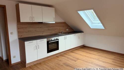Einbauküche - Etagenwohnung mit 48,00 m&sup2; in Dorfen zur Miete