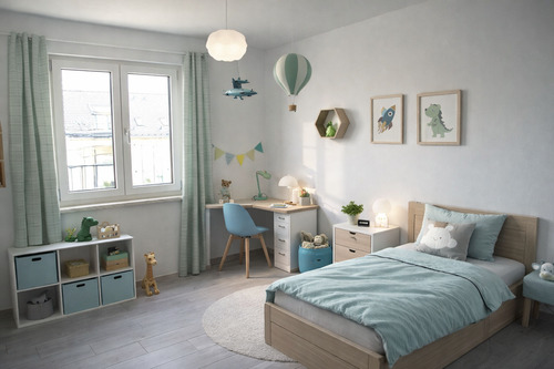 Wäre das eine Möblierung für das Kinderzimmer? - 